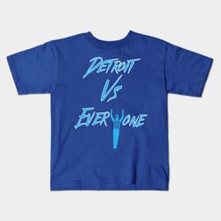 Detroit Lions vs Everyone Kids T-Shirt